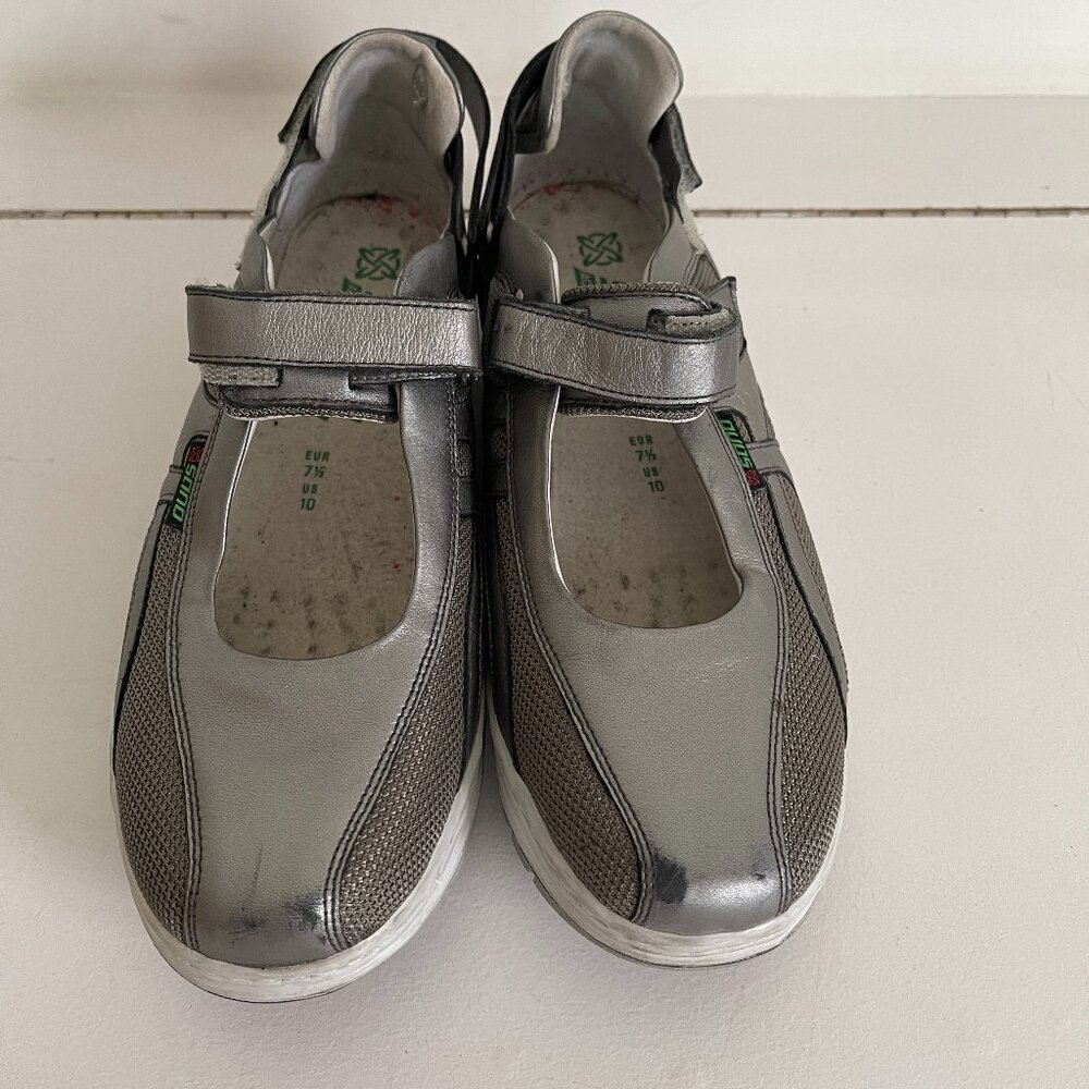 Sano Activates Body & Soul By Mephisto Women Size 10 Casual Mary Jane Shoes Gray
